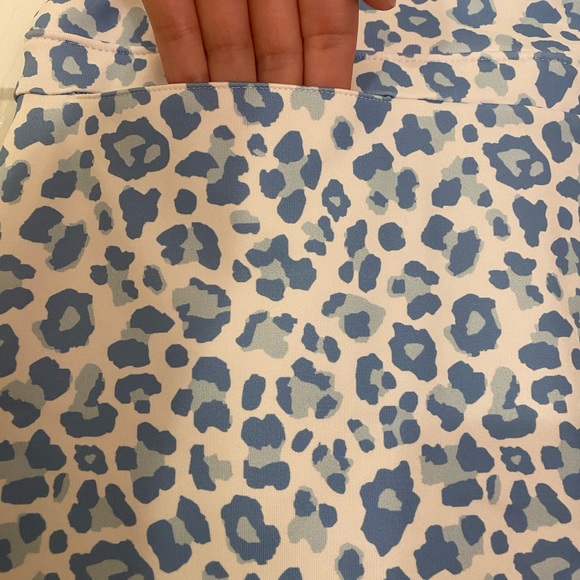 Renwick Sport Leopard Flounce Skort - Picture 11 of 14